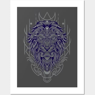 Lion Ornament 02 Posters and Art